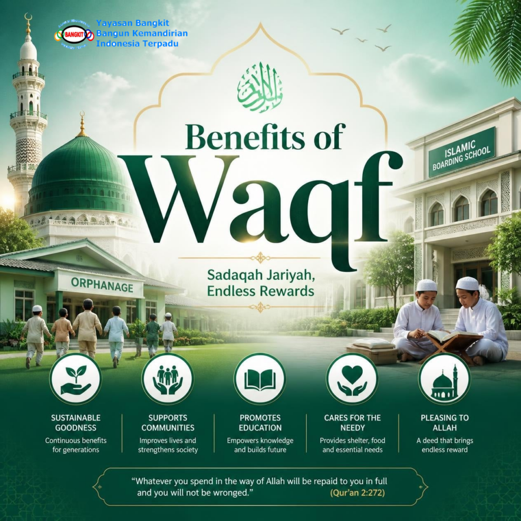 Manfaat berwakaf dalam Islam untuk pembangunan Rumah Tahfidz Terpadu Al Madani Bekasi