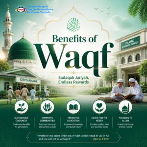 Manfaat berwakaf dalam Islam untuk pembangunan Rumah Tahfidz Terpadu Al Madani Bekasi