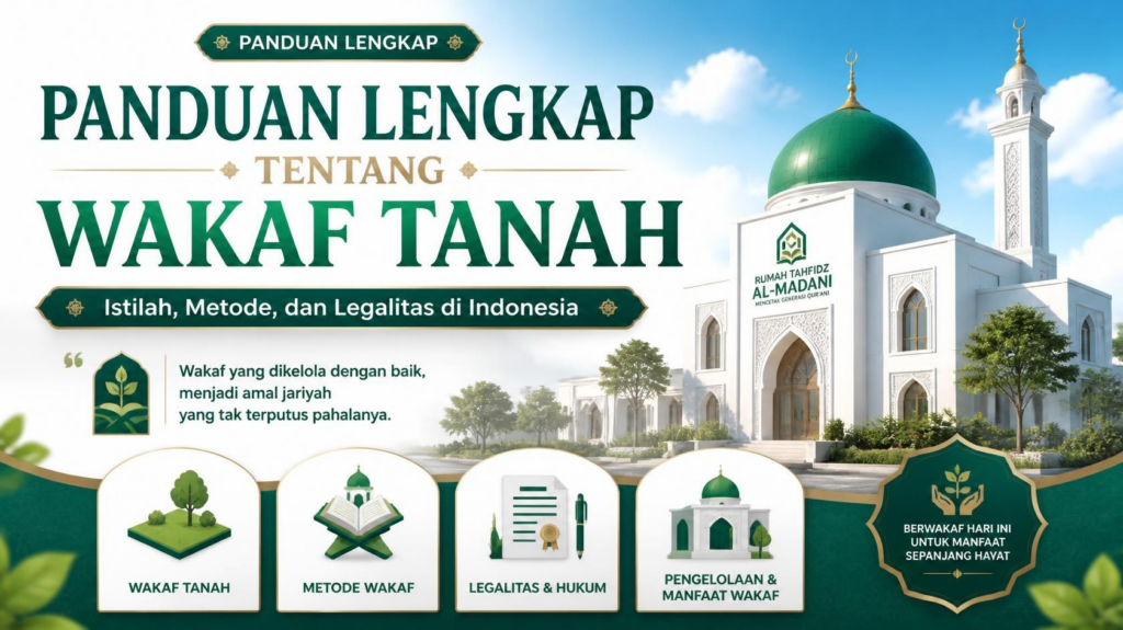panduan lengkap wakaf tanah