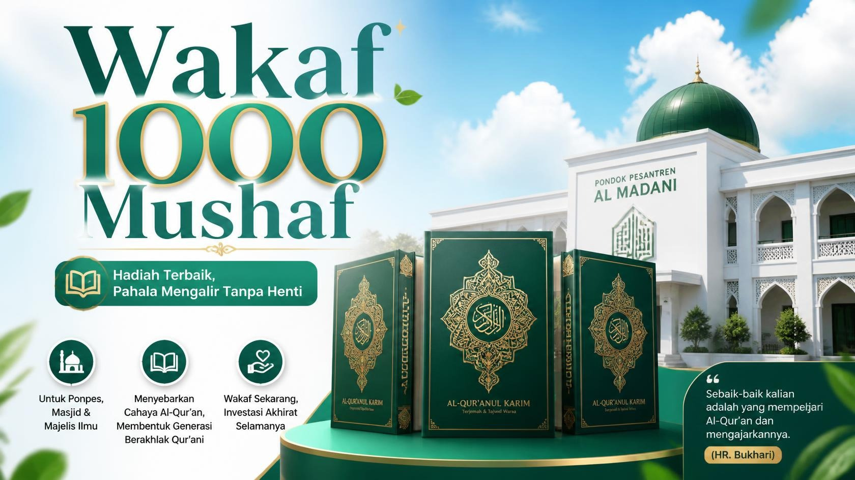 Wakaf 1000 Mushaf