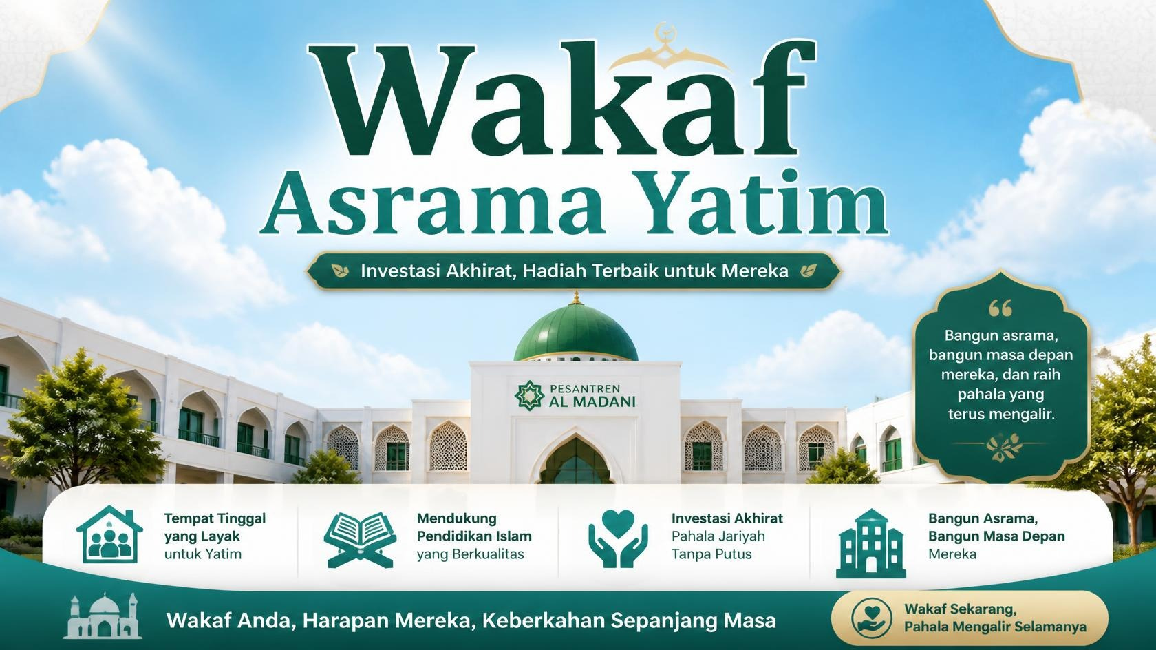 Wakaf asrama yatim